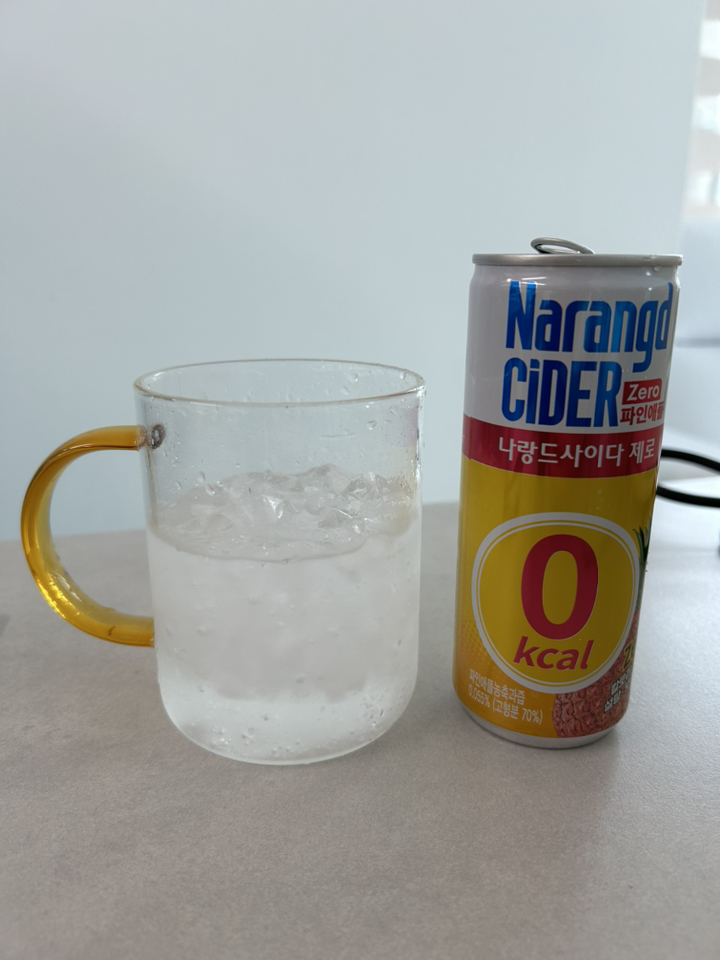   나랑드사이다 제로 파인애플, 245ml, 30개  구매후기, 제품 실사진, 특징 및 장단점