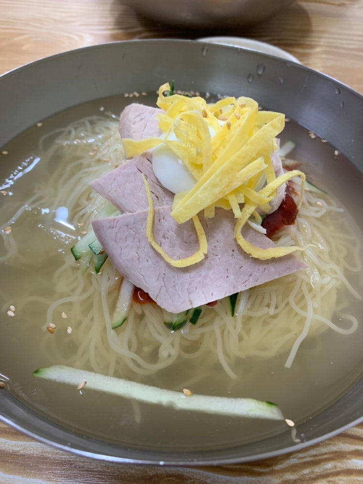 부산 깡통시장 대복밀냉면