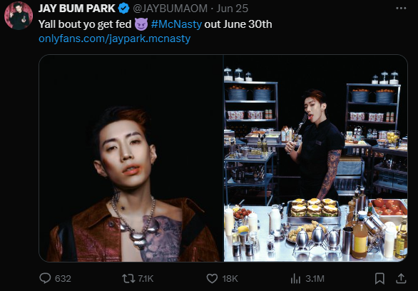  박재범 온리팬스 계정 무료로 보는 방법