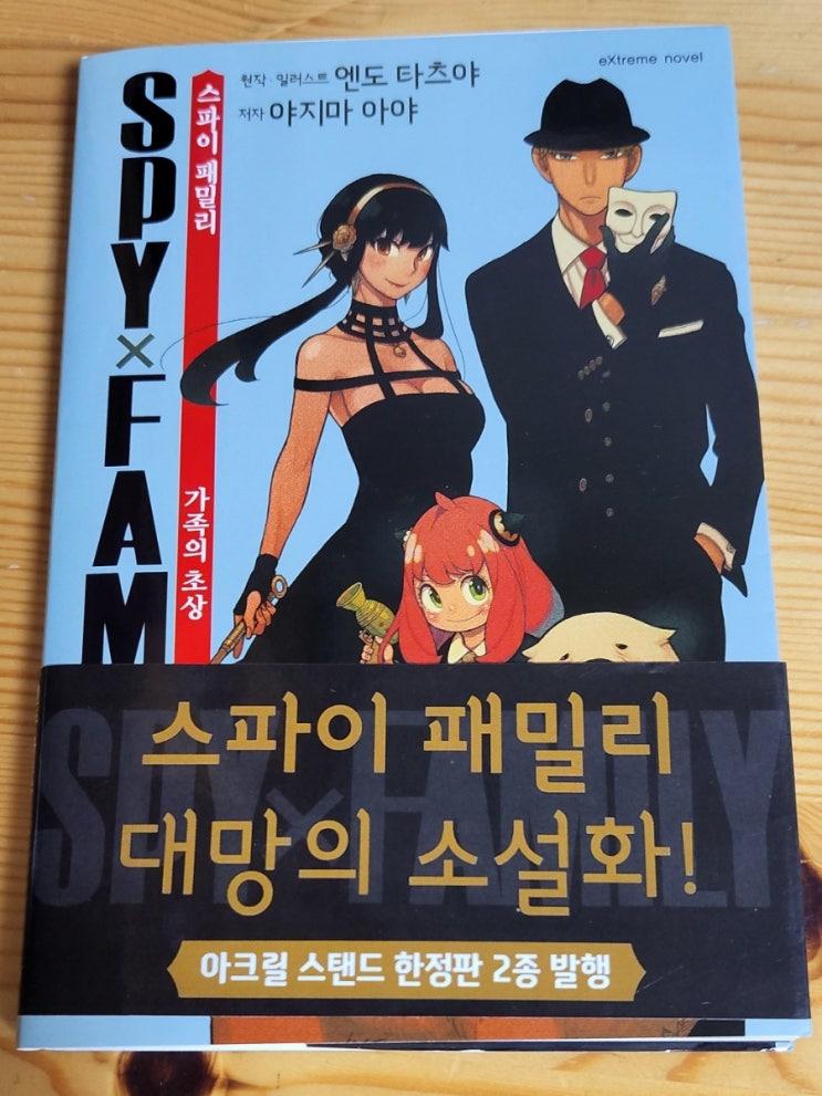  소설 스파이 패밀리 가족의 초상