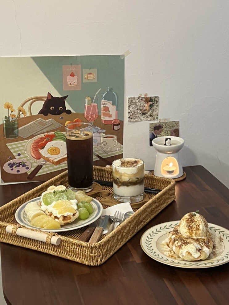  부천역 디저트 카페 쿠크로플 배달도 되는 크로플 맛집