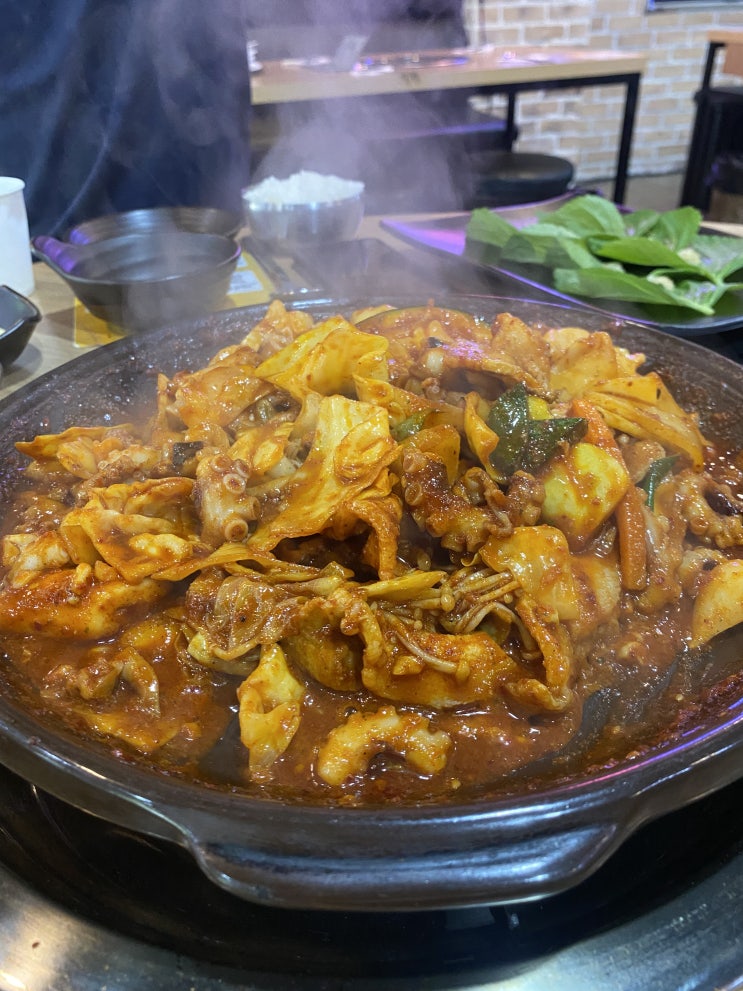  익산 일등낙지 매콤한 익산한식 스트레스 받을 때는 익산 낙지볶음 앞으로