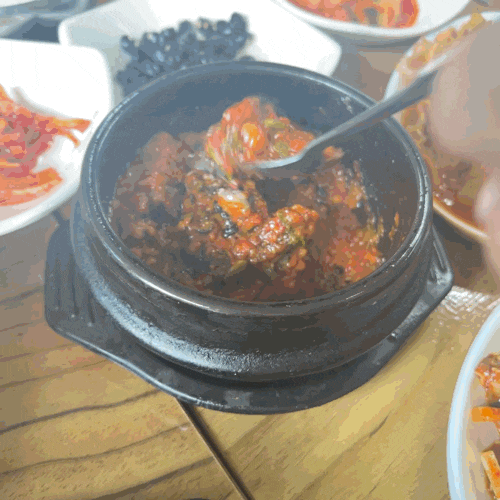  당진 맛집 옛날우렁이식당 푸짐한 한상차림~