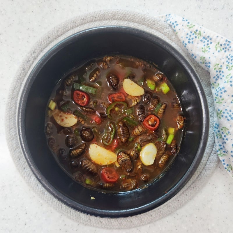 번데기탕 만드는법 소주 안주 유동 번데기탕 레시피