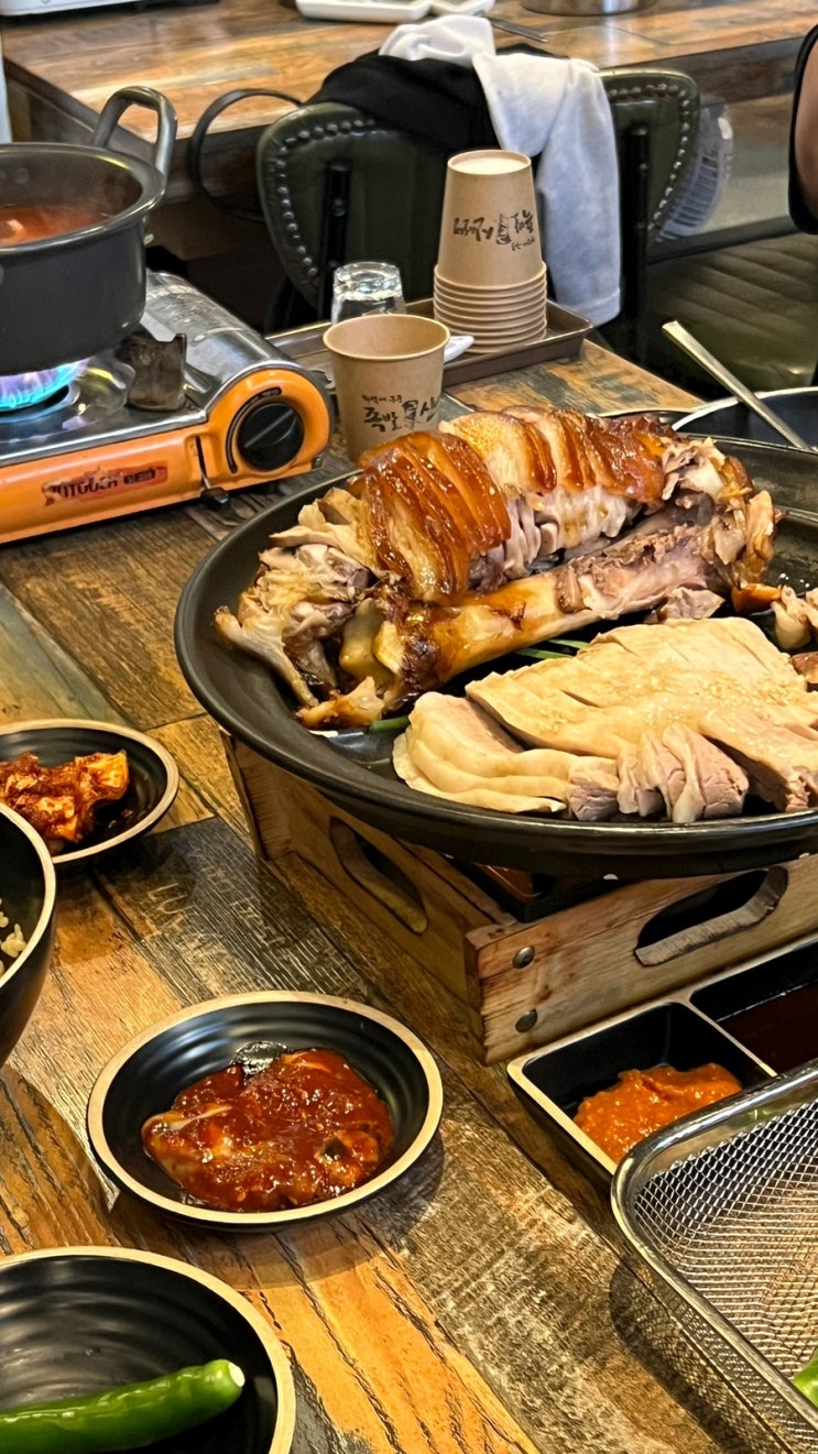  시흥 장곡동 맛집 족발신선생 화덕 족발집