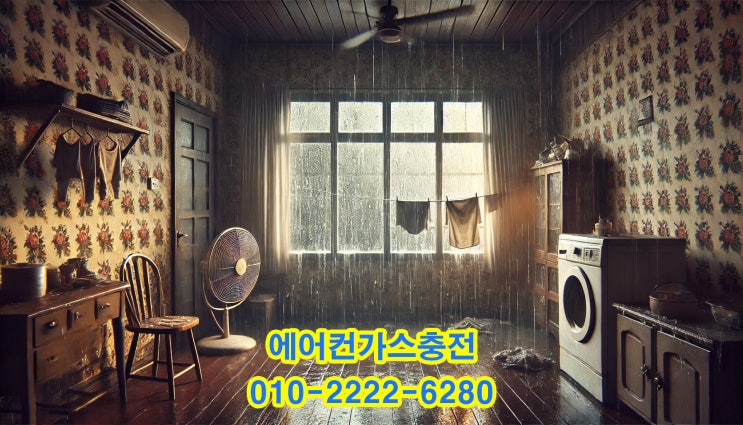  장마철 꿉꿉함 없이 시원하게! 2024"안산에어컨가스충전"