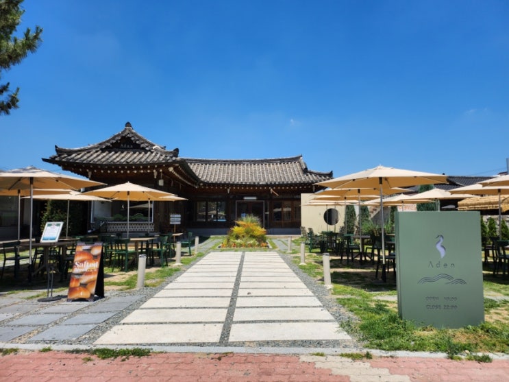  경주 황리단길 애견동반 가능한 대형 한옥카페 황남아덴