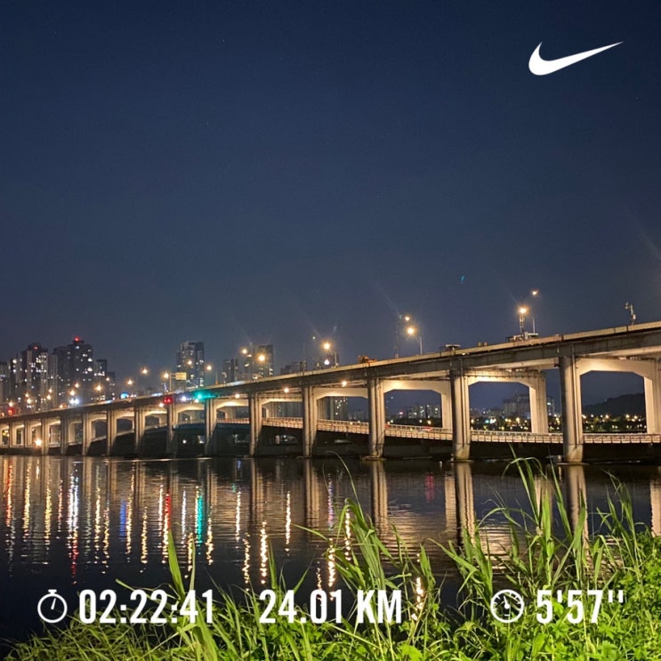  러닝로그_240628 불꽃러닝 24km