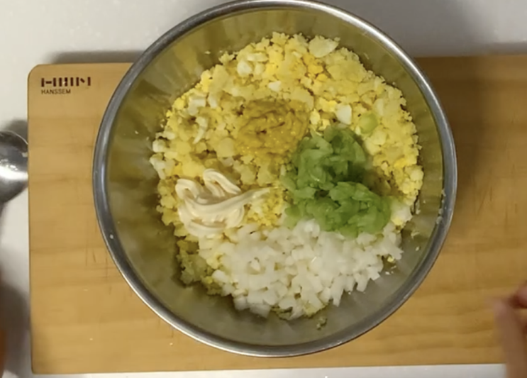 감자샐러드 레시피 간편 감자샌드위치 방과후 간식