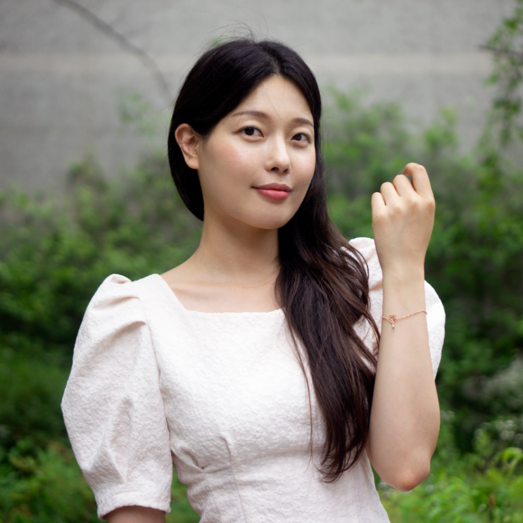  데일리룩 여성 팔찌 추천 나날이오브제 실팔찌 착용후기