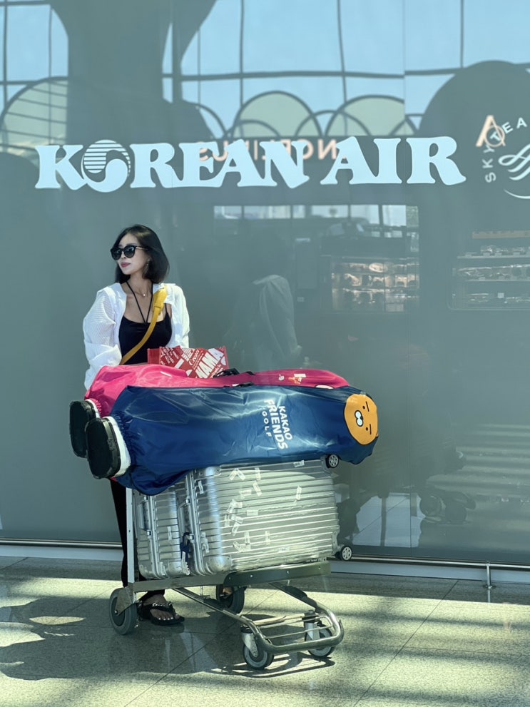  인천공항 제2여객터미널 대한항공 비지니스석 프레스티지 라운지 음식 이용 후기 @라운지엘