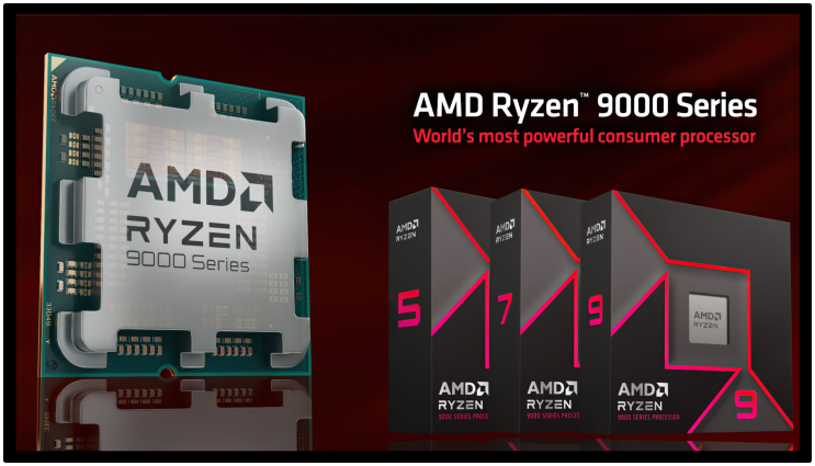  AMD 라이젠 9000 "Zen 5" CPU 라이젠 7000 MSRP보다 저렴한 가격
