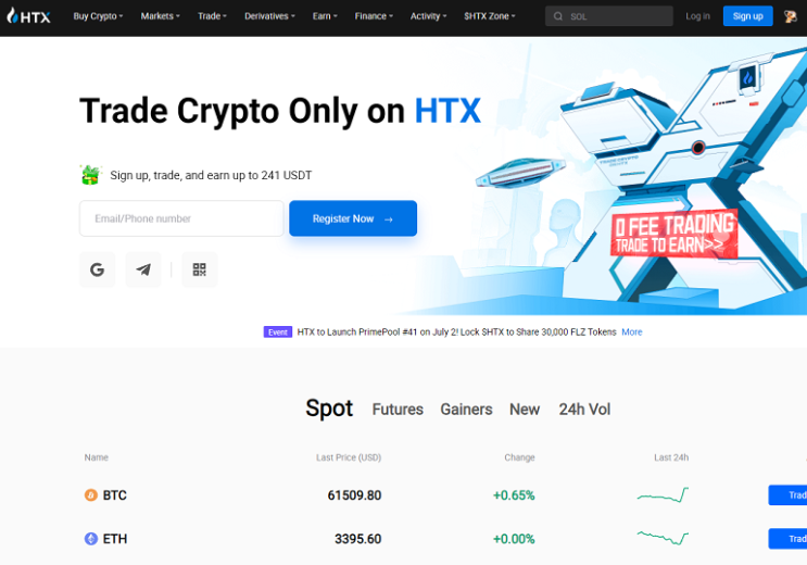  htx 거래소 수수료 할인 후오비레퍼럴