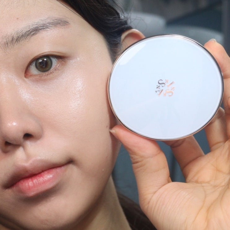  스칸스킨 풀커버쿠션, 21호, 23호 리뷰! 쿠션추천, 쿠션파운데이션, 지속력좋은쿠션, 여름쿠션