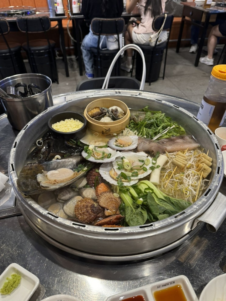  잠실새내맛집 갯벌의조개 시원한육수와 신선한조개가 일품인 곳