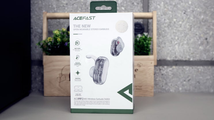  오픈형 블루투스 이어폰 ACEFAST ACEFIT NEO 스타일, 편안함의 조화
