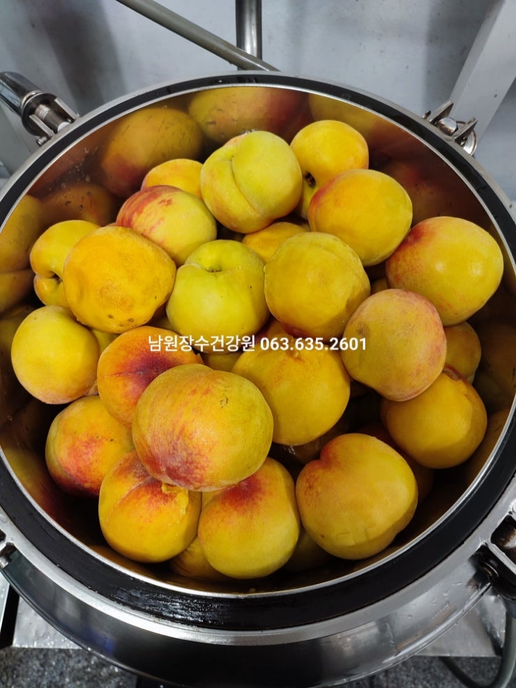  남원 장수건강원 맛있는 복숭아즙 잘하는 맛집