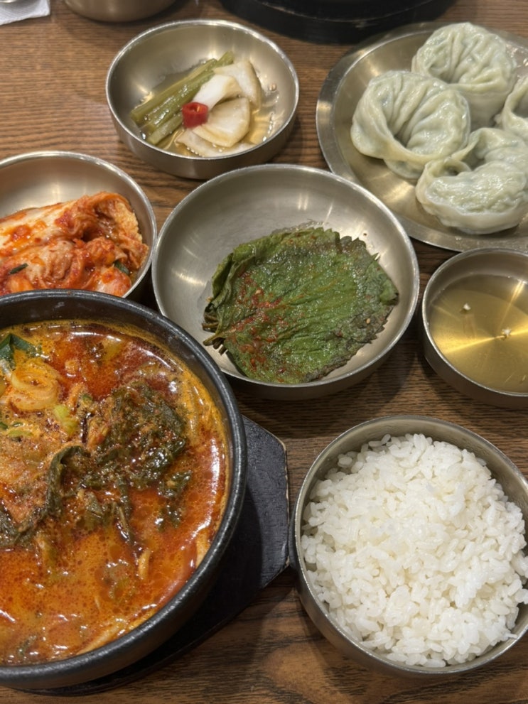  안양 범계 국밥 맛집 한티옥롯데백화점평촌점