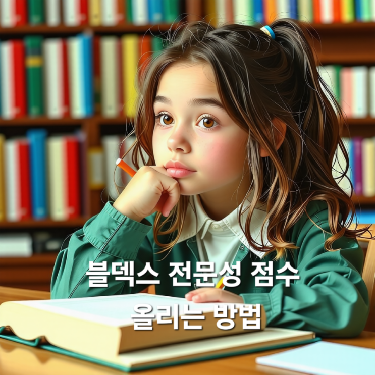  블로그 전문성 점수 올리는 방법