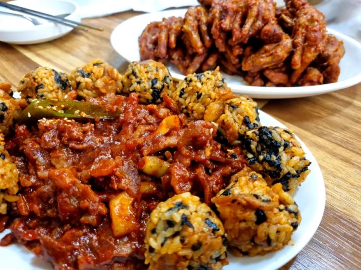  아내가 좋아하는 닭발이 맛있는 부천 송내역 호미불닭발
