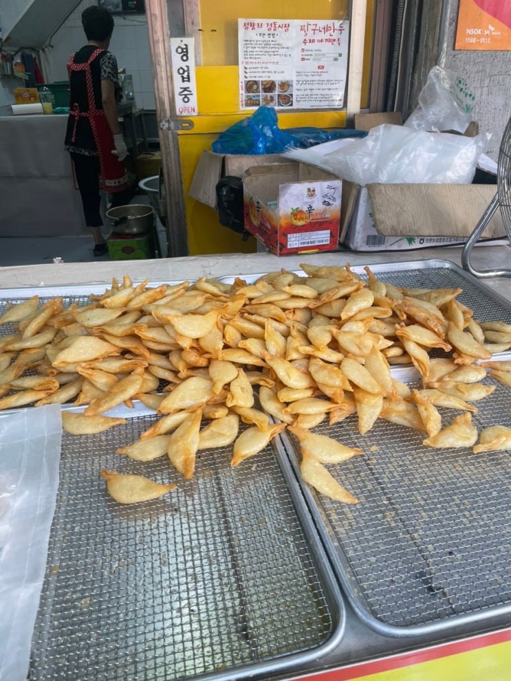  [경동시장맛집] 경동시장 주말 주차꿀팁, 맛집추천 (동경통닭, 짱구네만두, 황해도순대, 장수족발)