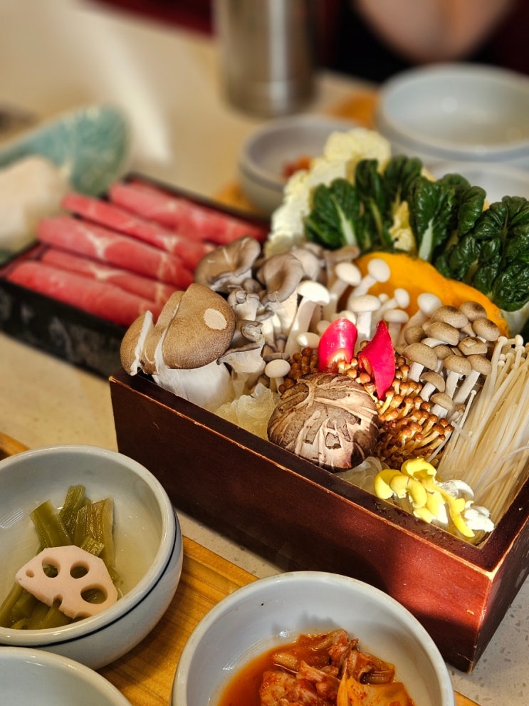  [서울/강남] 도곡동맛집, 양재 칼국수 샤브샤브 "미면정" 솔직후기!