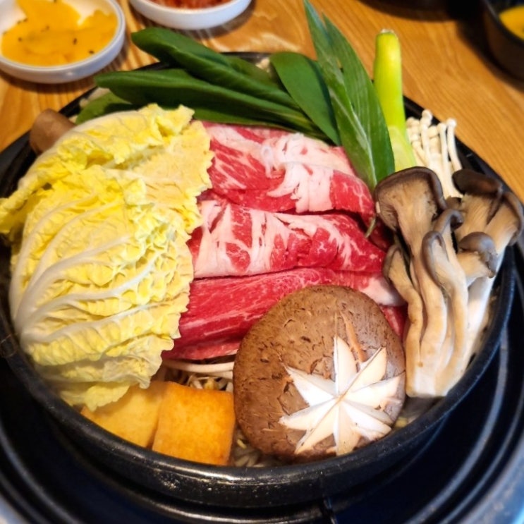  면목역 맛집 나베정 관동식 스키야키