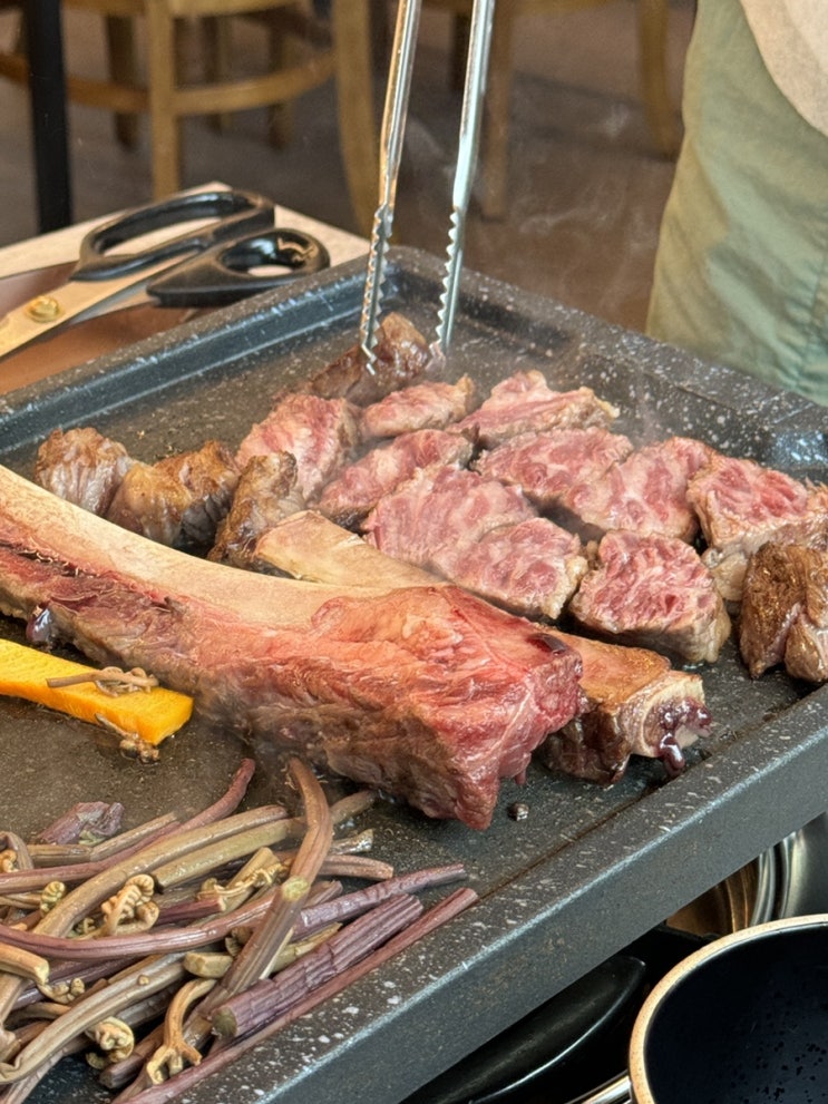  수지 동천동 맛집 훈연 향 가득한 짚불구이 전문점 짚불장 수지동천점