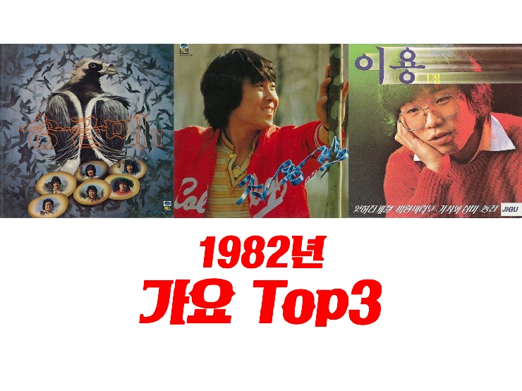 1982년 히트곡 가요 TOP3 가요톱텐 1위곡 : 어쩌다 마주친 그대 - 송골매, 못찾겠다 꾀꼬리 - 조용필, 잊혀진 계절 - 이용 : 1980년대 히트곡 7080 추억의노래 1982년 히트곡 가요 TOP3 가요톱텐 1위곡 : 어쩌다 마주친 그대 - 송골매, 못찾겠다 꾀꼬리 - 조용필, 잊혀진 계절 - 이용 : 1980년대 히트곡 7080 추억의노래