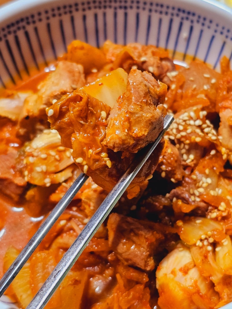 국산 배추김치 5kg 포기김치 추천 (김치찜 만들기)