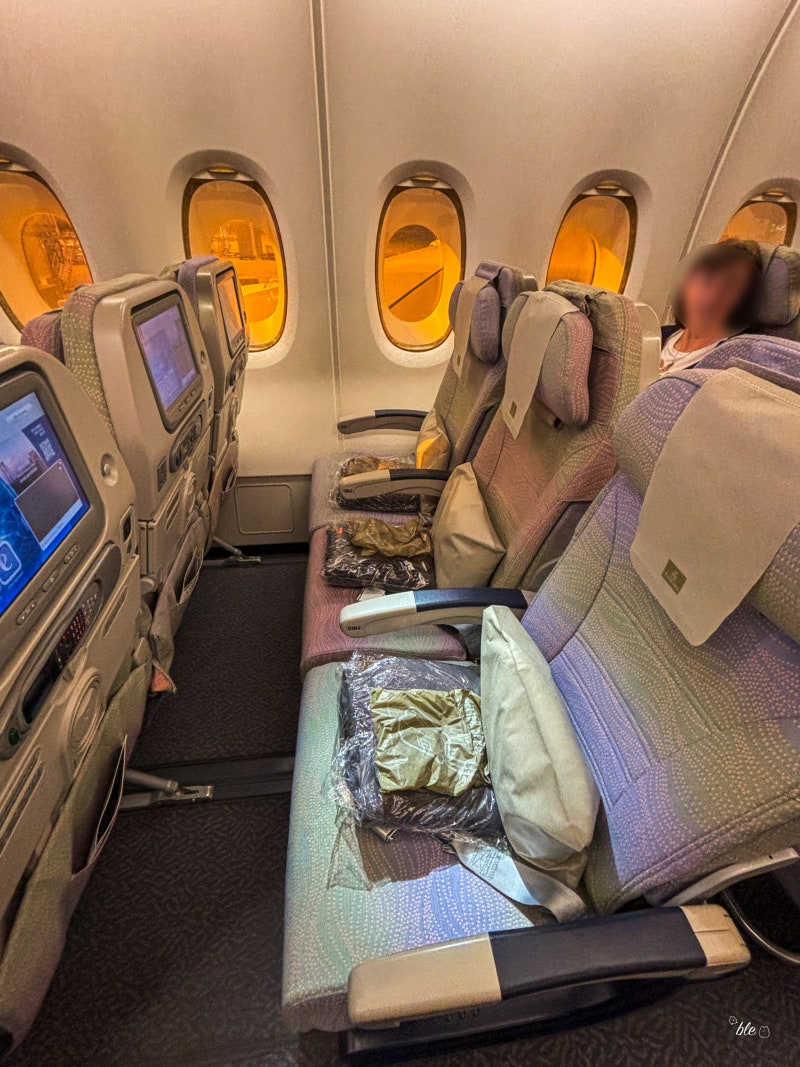 에미레이트 항공 기내식 이코노미 좌석 후기 : 네이버 블로그