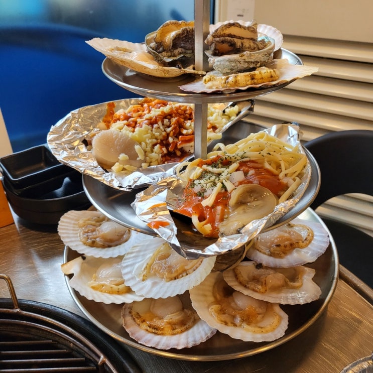  [문정동 회식] 싱싱한 조개구이 맛집 파크하비오 범고래조개구이