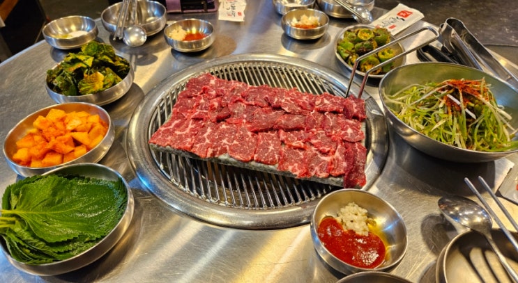 수원영통고기집추천 콜키지프리 회식장소 칠프로칠백식당
