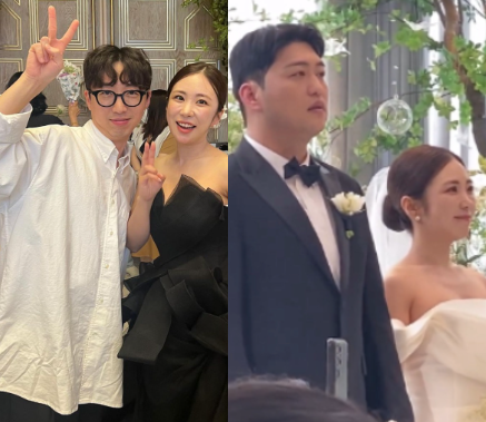 순풍산부인과 미달이 김성은 결혼, 훈남 남편 • 의찬이 축사 결혼식 속 아르하 본식 웨딩드....