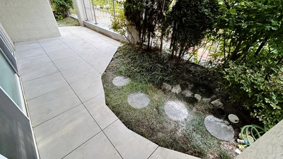  야외 테라스 바닥 타일, 세라믹 데크 시공 비용은??