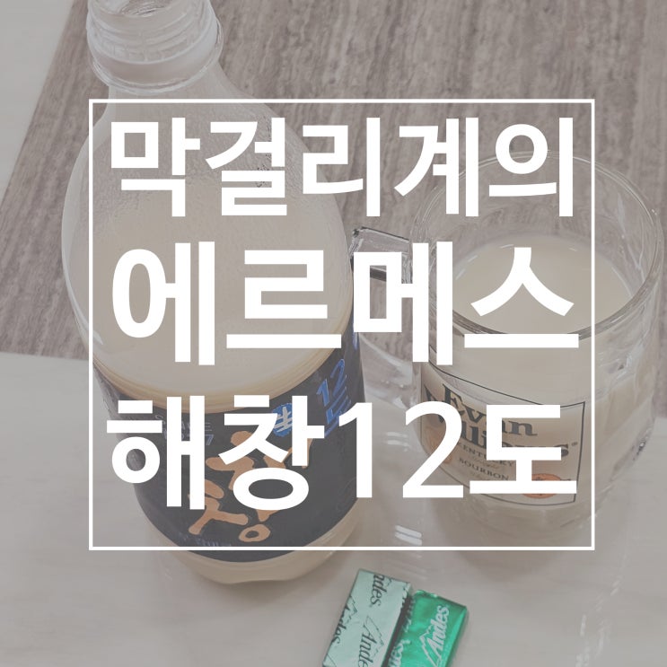  땅끝마을 해남 해창막걸리 12도 가격 및 도수 종류 유통기한