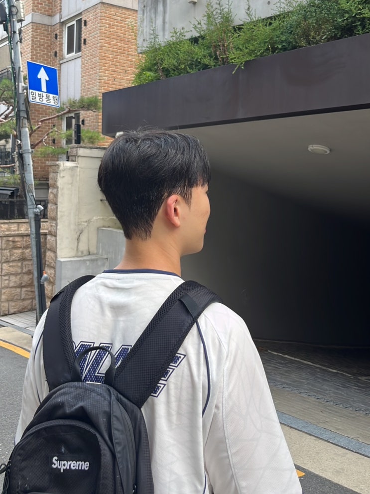  서울 강남구청역미용실 남자 다운펌 볼륨매직 맛집  LUFF 러프 대완디자이너님 최고