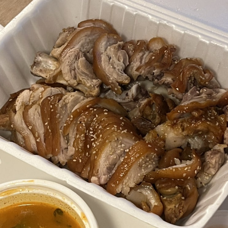  대전 노포감성 족발맛집 손이가어죽칼국수
