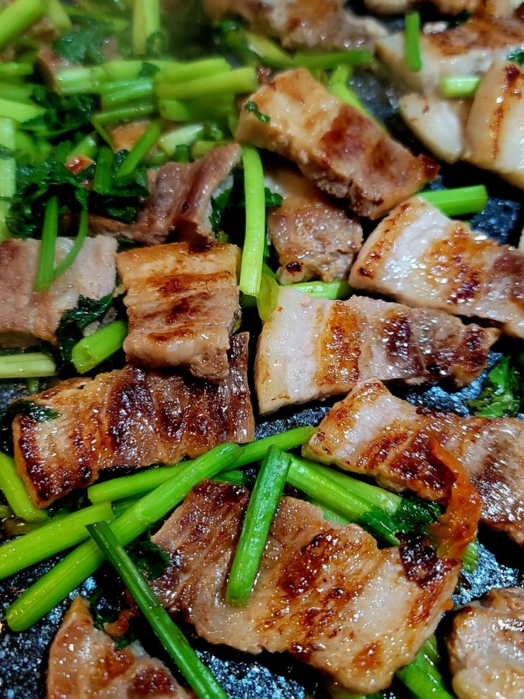 내돈내산 강남역삼겹살맛집 통돼지네 강남점 돼지고기구이