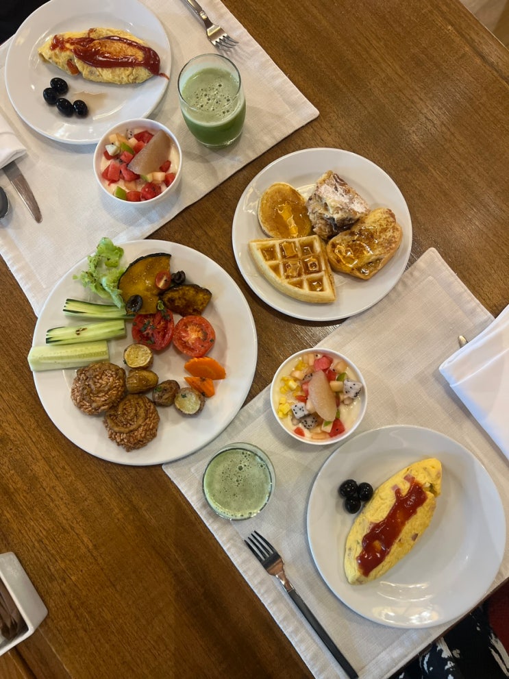  샹그릴라 치앙마이 조식 맛있고 건강해 @태국일상