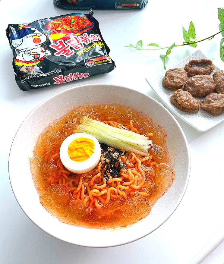 불닭볶음면 레시피 쿨불닭 비빔면, 냉라면 맛있게 끓이는법 불닭볶음면 레시피 쿨불닭 비빔면, 냉라면 맛있게 끓이는법