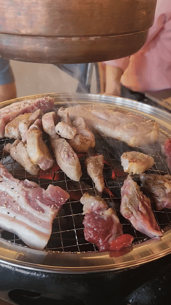  [청주] 육화담길 : 많은 인원이 점심 먹기에 안성맞춤인 무한리필 고기 쌈밥!