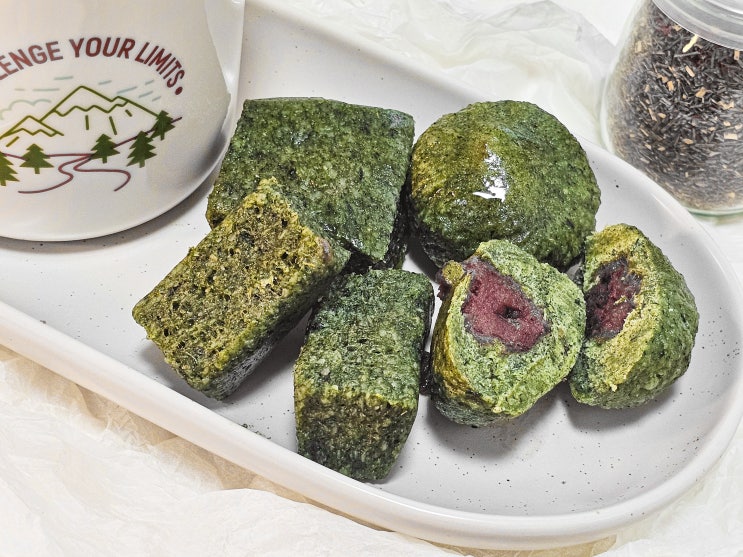  유명한 강릉떡집 아리아리떡사랑 수리취떡 밥알찹쌀떡