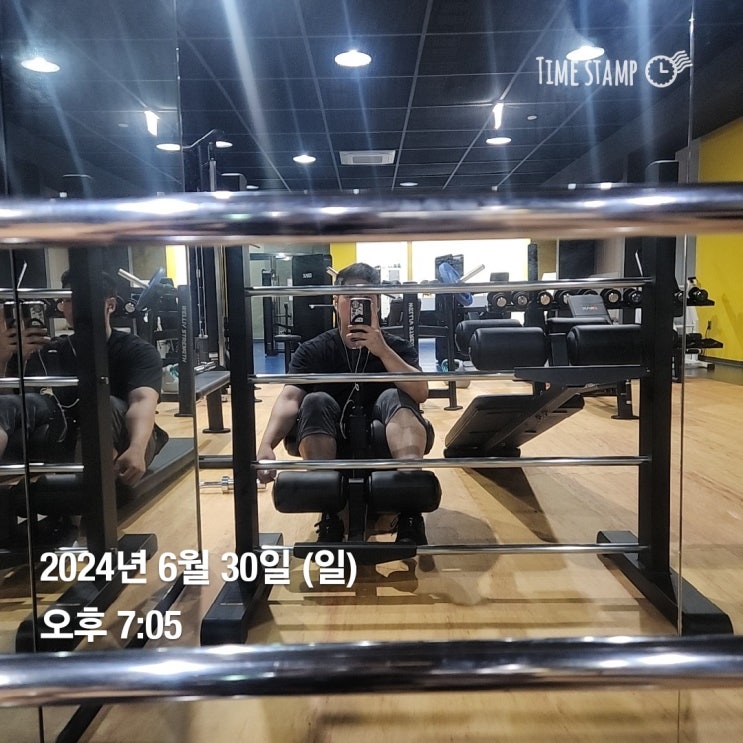  [운동기록]24년 6월 30일 상체근력운동(푸쉬업, 렛풀다운, 어깨 및 팔), 마무리 광교 호수공원 러닝
