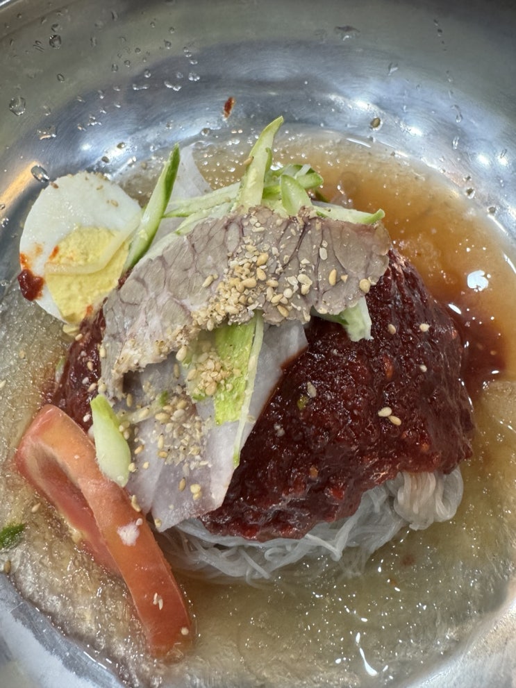  시흥 배곧신도시 비빔냉면이 맛있는 천면옥 냉면전문점 아쉬웠던 후기
