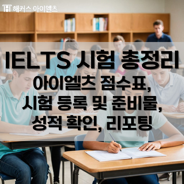  IELTS 점수표, 아이엘츠 점수 계산법 및 유효기간 확인하기!