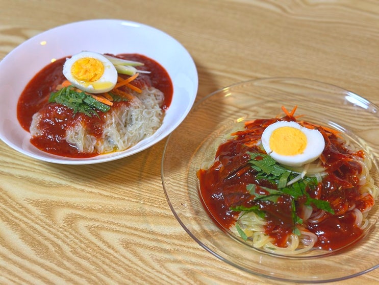  핫이슈 탱글 쫄면 비빔 냉면 찐맛집 간편한 밀키트 추천
