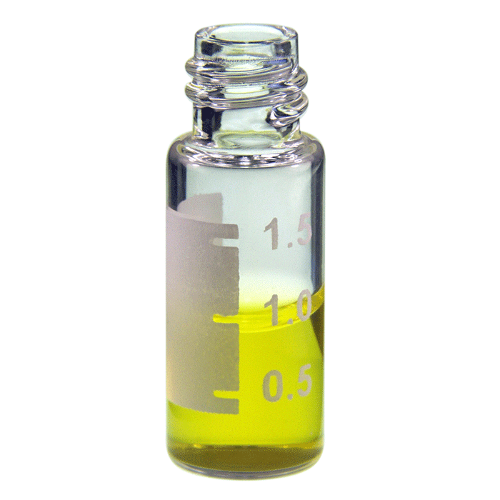  [유리초자] 2 ml 라이트온 투명 스크류 바이알, BASIK 2 ml Write-on Clear Screw Vial, BASIK