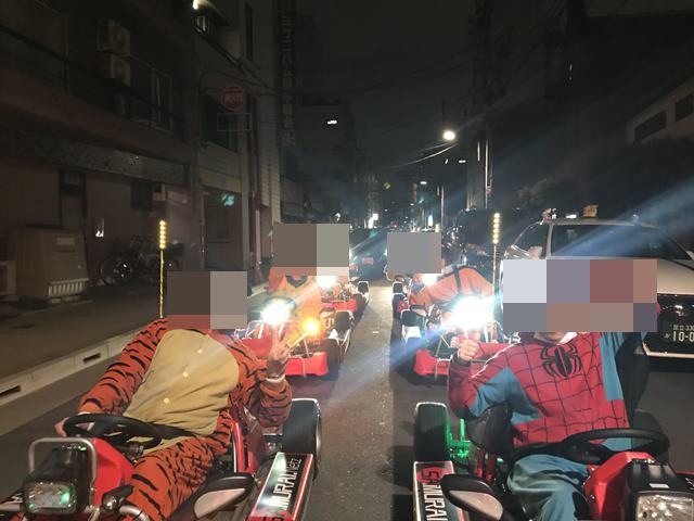  도쿄 마리오 카트 아사쿠사 도쿄 스카이트리