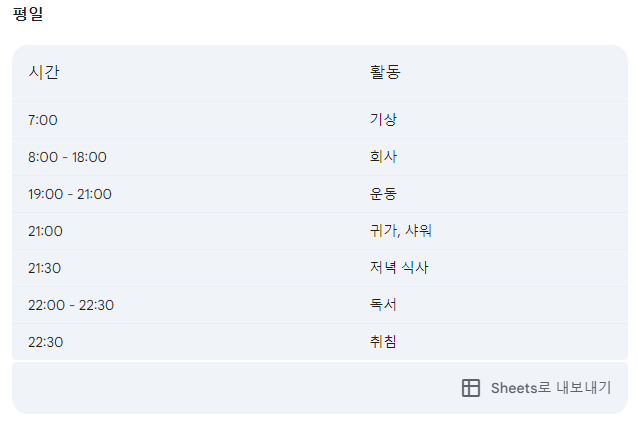 도저히 시간이 나질 않습니다.
